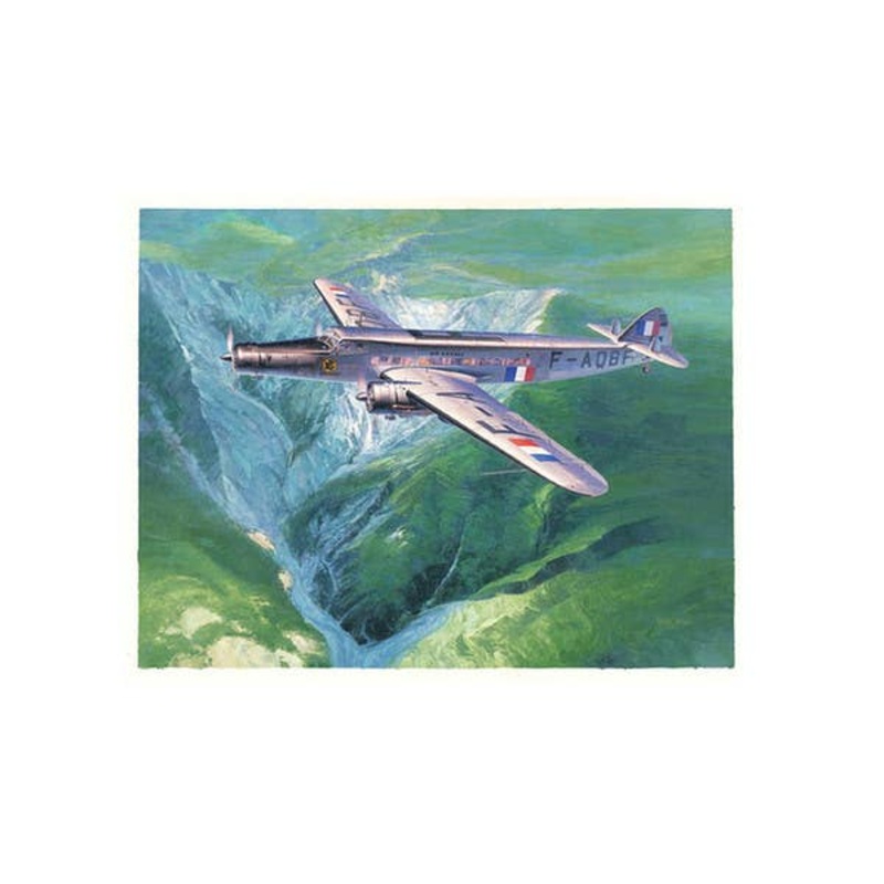 Shigeo Koike Art Print: Dewoitine D.338