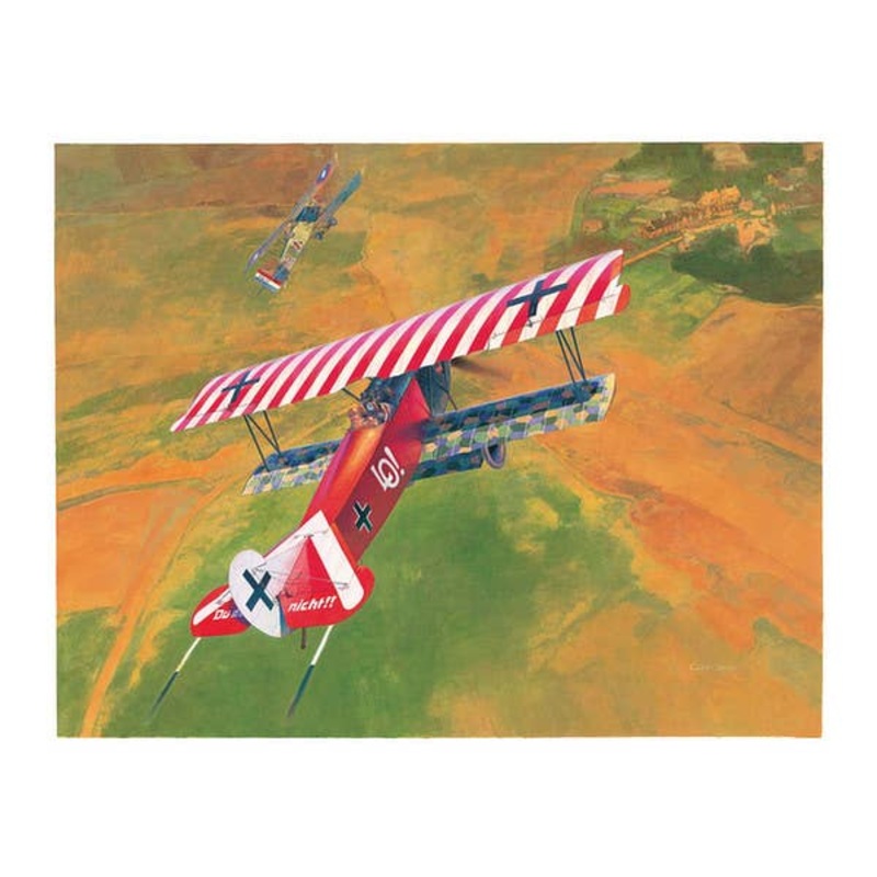 Shigeo Koike Art Print: Fokker D.VII Fighter