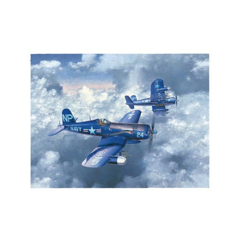 Shigeo Koike Art Print: Vought F4U-5N Corsair