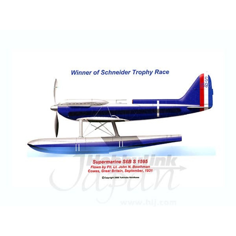 Supermarine S6B S1595