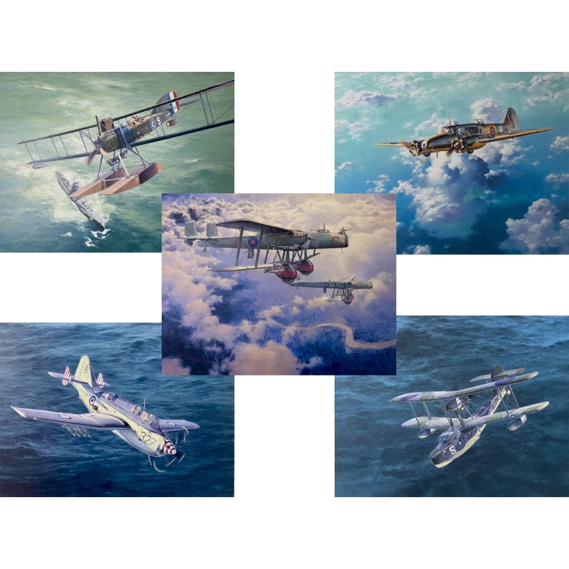 UK Combat Planes Set #2 (Art Print Bundle)