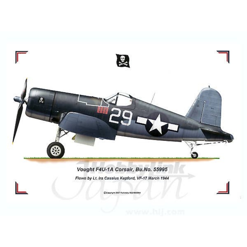 Vought F4U-1A Corsair VF-17 Bu.No.55995