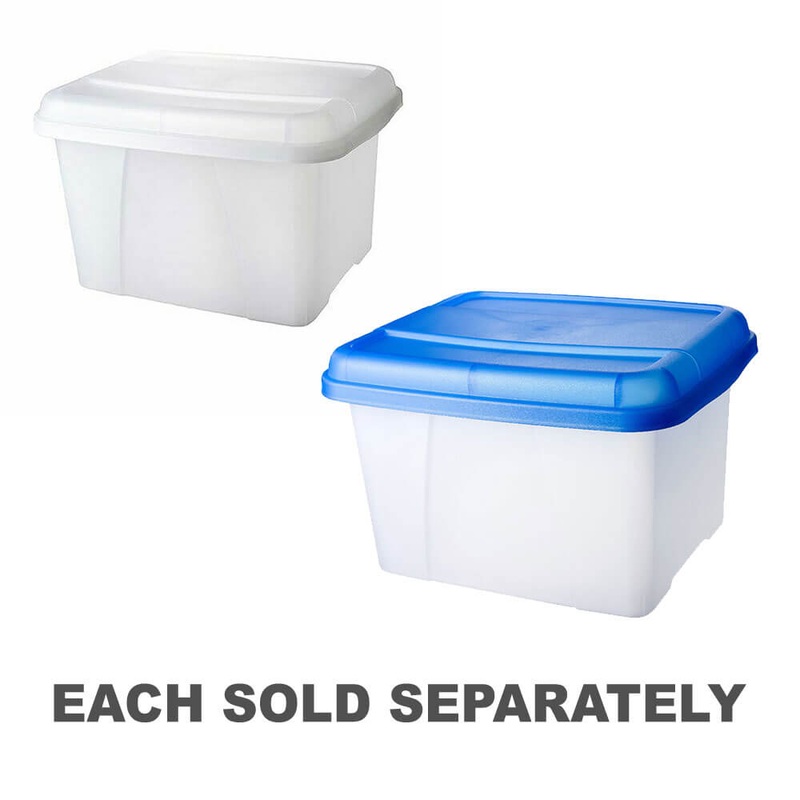 CrystalFile Porta Box 32L Clear Base