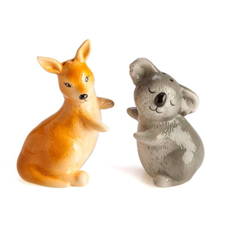 Ensemble de salines et poivrons d'Outback Salt & Pepper