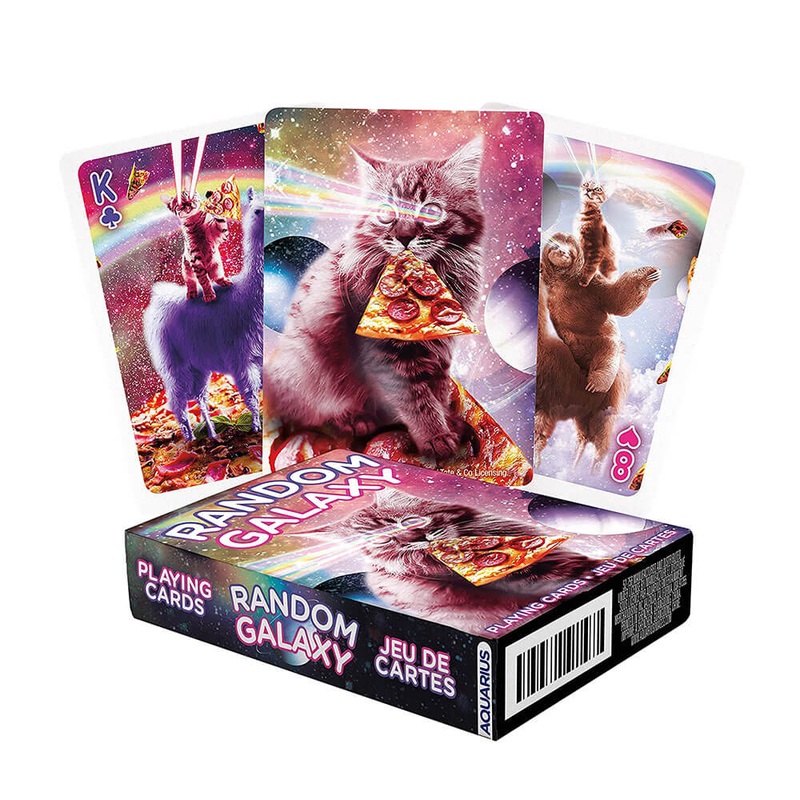 Jeu de cartes de galaxie alatoire Aquarius