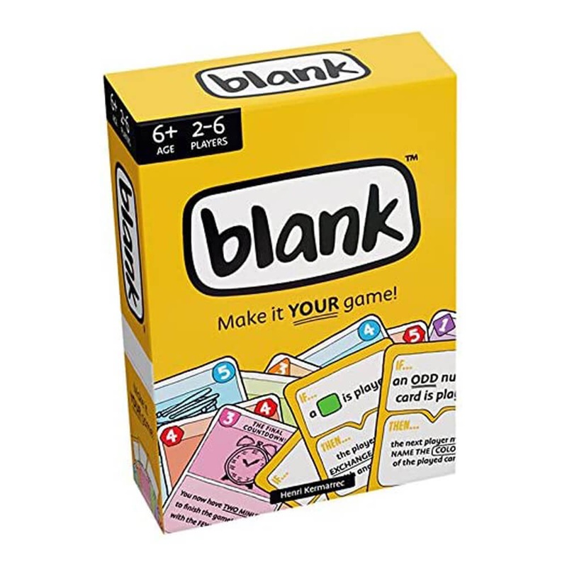 Jeu de cartes vierges