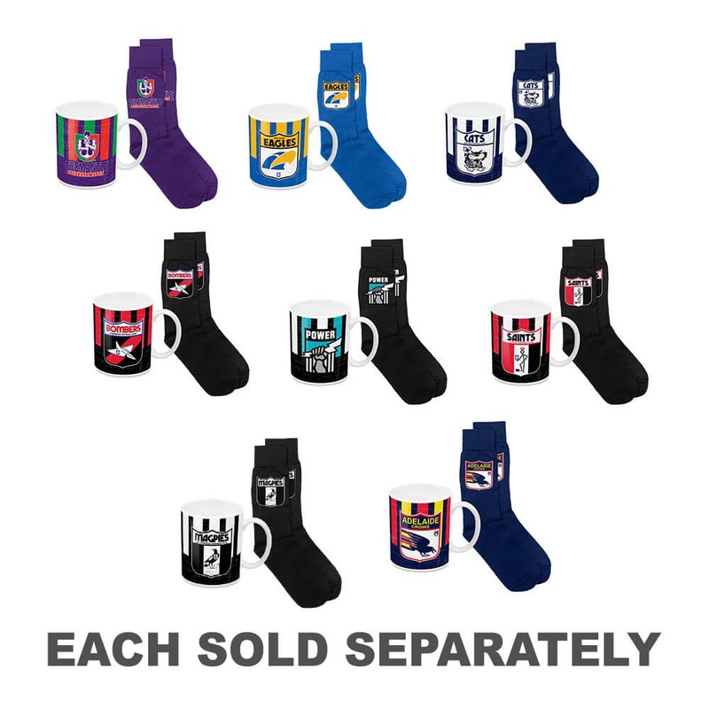 Tasse de caf AFL et chaussettes