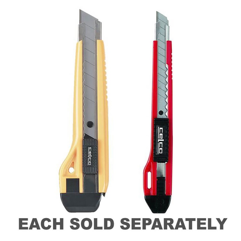 Verrouillage automatique du coupe-couteau celco avec 2 lames